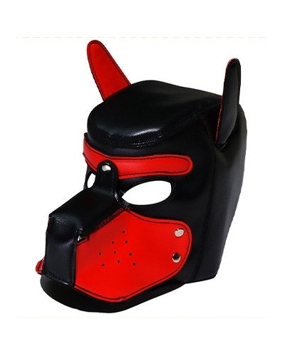 Cagoule Puppy Simili Rouge 