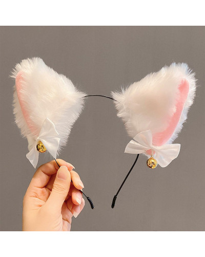 Serre-Tête Kitten Ears Blanc 