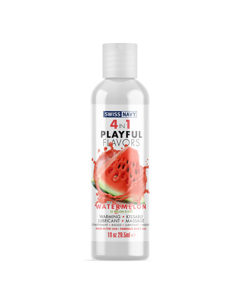 Lubrifiant Aromatisé 4-en-1 Playful Flavors Pastèque 30ml 