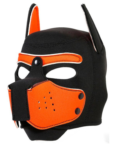 Cagoule Enjoy Puppy Noir-Orange 