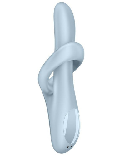 Vibro Rabbit Heat Flex 4 Bleu 
