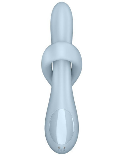 Vibro Rabbit Heat Flex 4 Bleu 