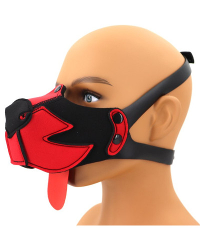 Museau Puppy Muz Noir-Rouge 