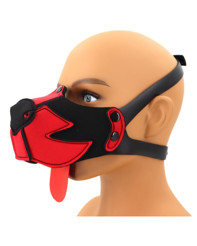 Museau Puppy Muz Noir-Rouge 