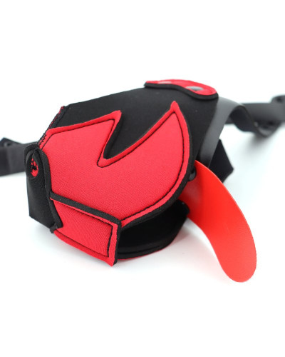 Museau Puppy Muz Noir-Rouge 