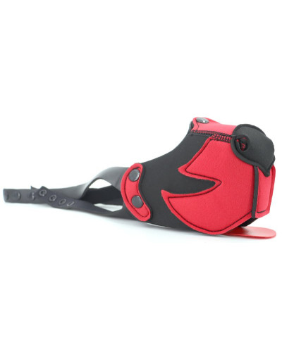 Museau Puppy Muz Noir-Rouge 