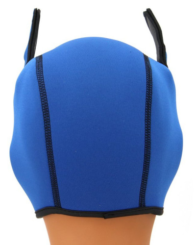 Cagoule Puppy Fox Néoprène Bleu-Rouge 