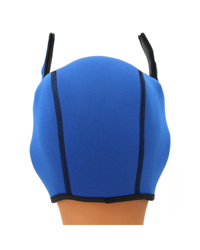 Cagoule Puppy Fox Néoprène Bleu-Blanc 