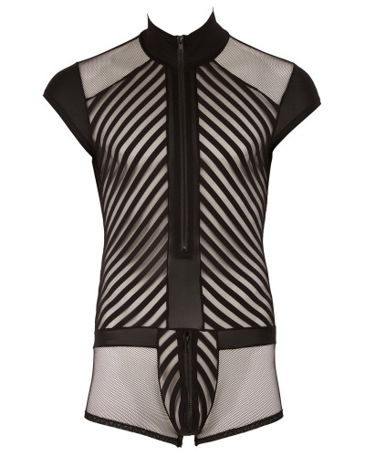 Body sexy PLAYSUIT Noir  Couleur principale:Noir