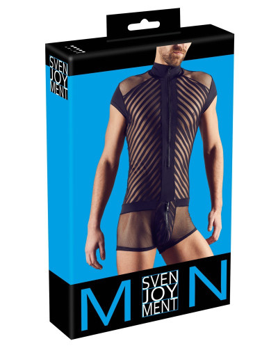 Body sexy PLAYSUIT Noir  Couleur principale:Noir