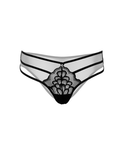 String Lace Straps Noir  Couleur principale:Noir