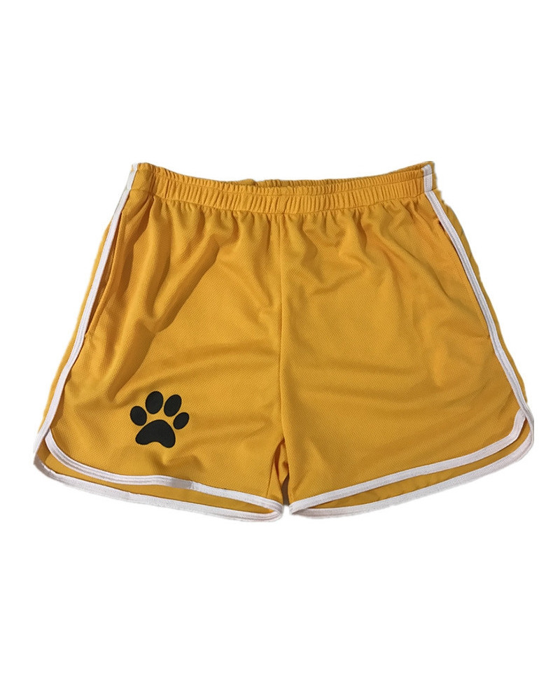 Short Paw Jaune  Couleur principale:Jaune