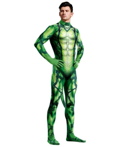 Combinaison Cosplay Grenouille Frogman Vert  Couleur principale:Vert