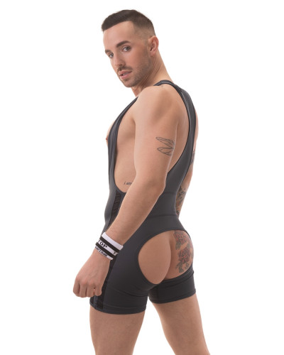 Body Backless Dastin Gris Anthracite  Couleur principale:Noir