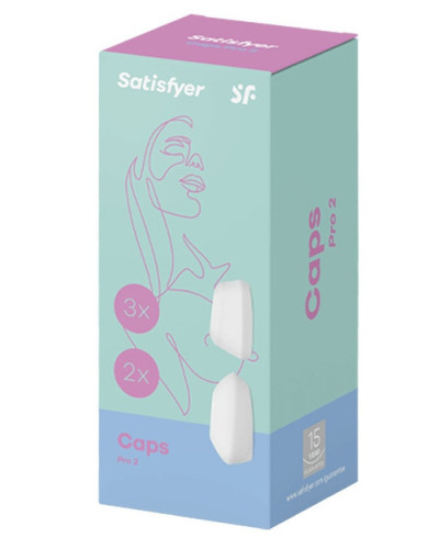 Pack de 5 embouts pour Satisfyer Pro 2 Next Generation 