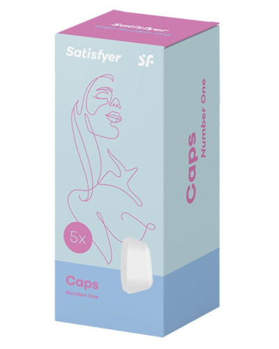 Pack de 5 embouts pour Satisfyer 1 Next Generation 