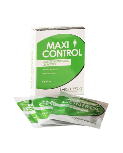 Lingettes retardantes Maxi Control x6 