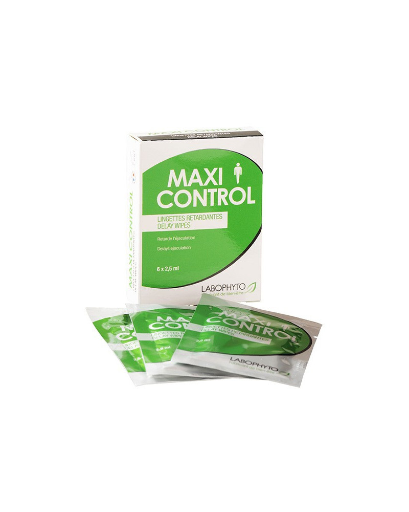 Lingettes retardantes Maxi Control x6 