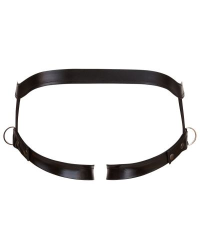 Jockstrap Effet Harnais Noir 