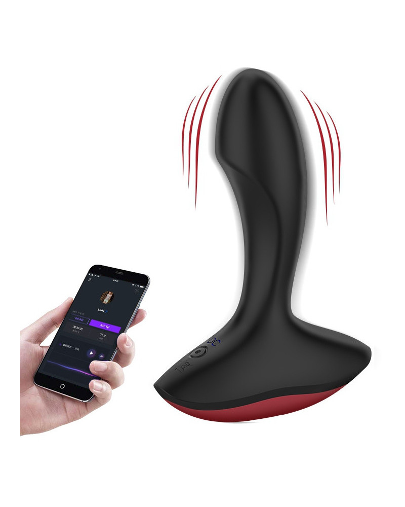 Stimulateur de prostate vibrant SOLSTICE 10 x 3.2 cm 