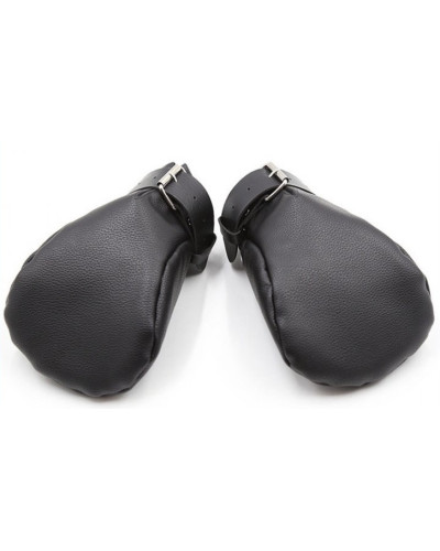 Mitaines Dog Paw en simili 