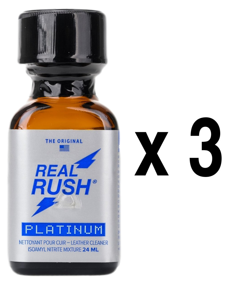 REAL RUSH PLATINUM 24ml x3 