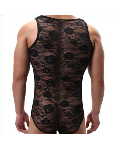 Combi Dentelle TEDDY Noir 