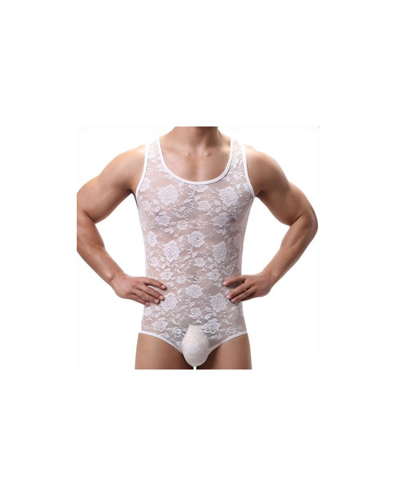 Combi Dentelle TEDDY Blanc 