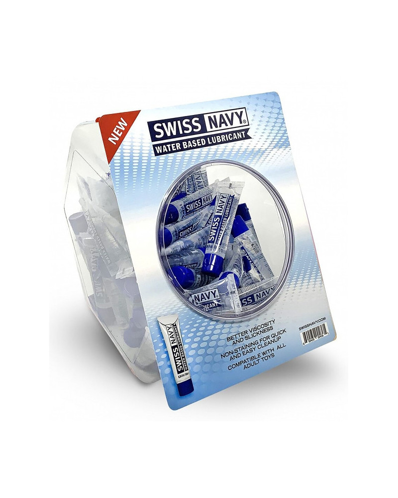 Bowl à dosettes de Lubrifiant Swiss Navy 10ml x 50 