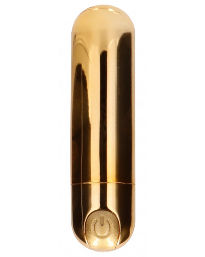 Mini Vibro Bullet Up 7.7 x 2cm Doré 