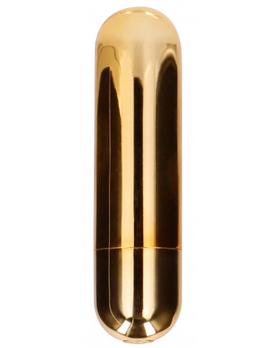Mini Vibro Bullet Up 7.7 x 2cm Doré 