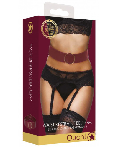 Ceinture Restraint Belt Rouge 
