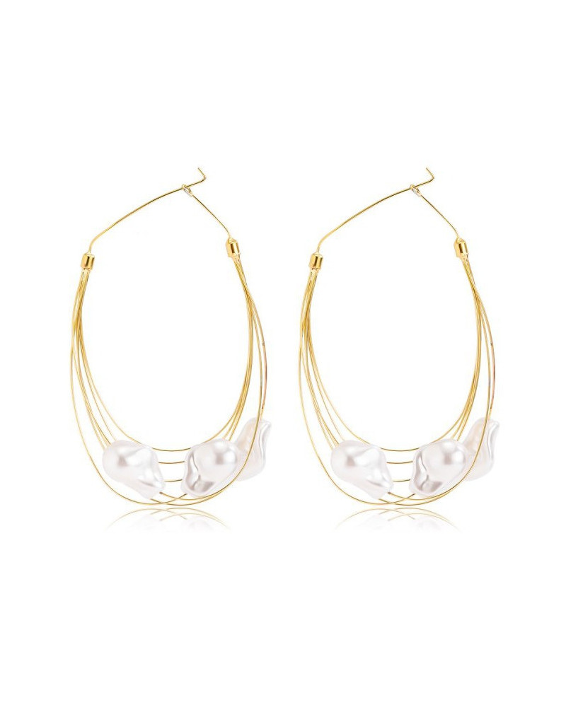 Boucles d'oreille Gold Ear 10cm 