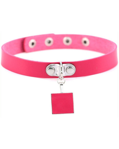 Ras de cou Square Neck Rose  