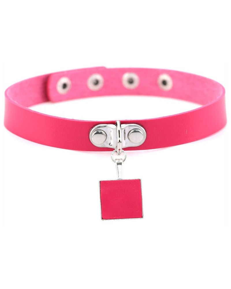 Ras de cou Square Neck Rose  