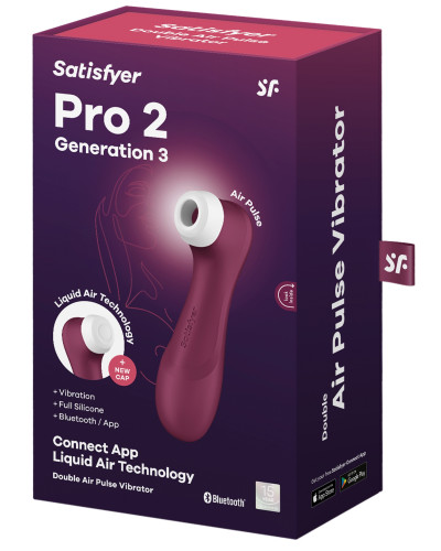 Stimulateur connecté Satisfyer Pro 2 Génération 3 
