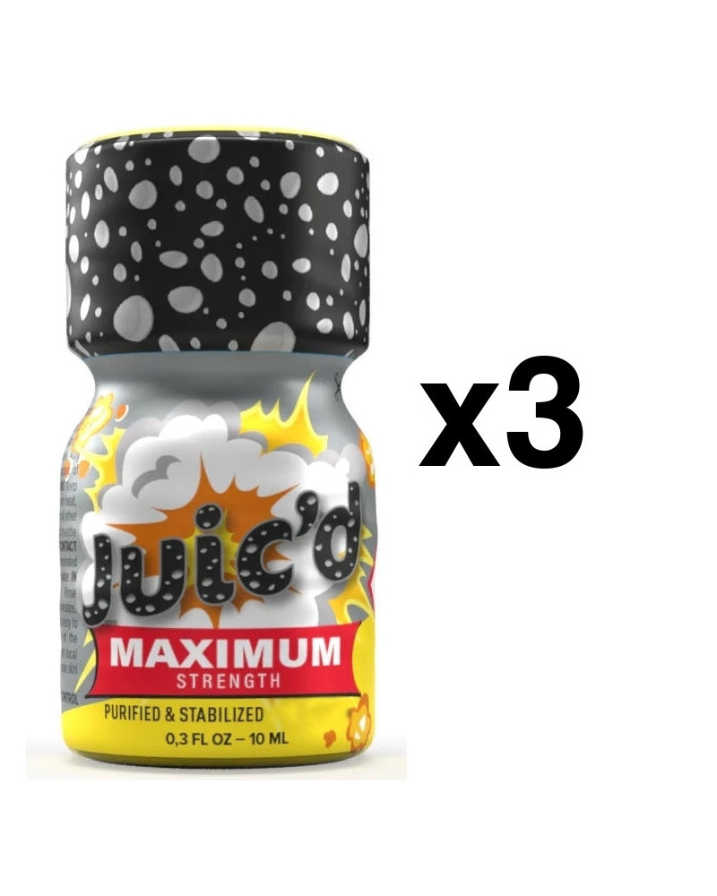 JUIC'D MAXIMUM 10ml x3 