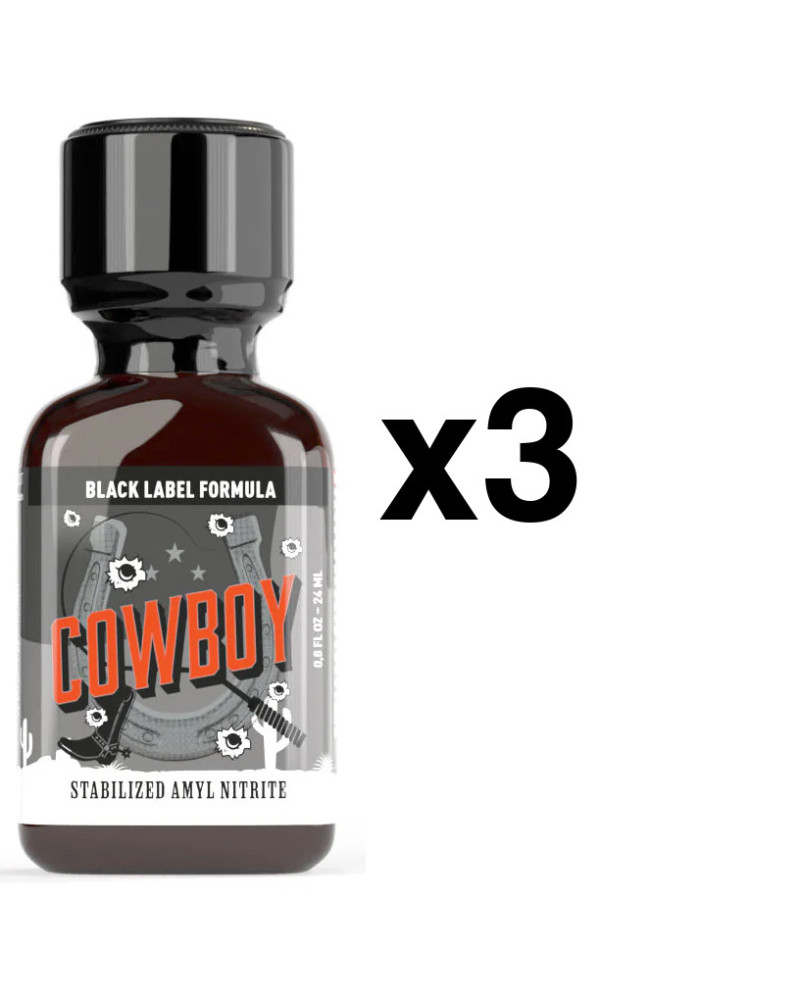 COWBOY BLACK LABEL 24ml x3 
