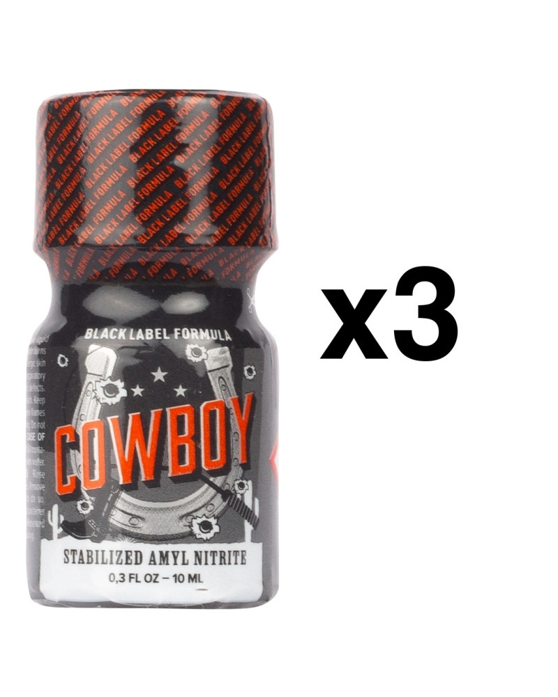 COWBOY BLACK LABEL10ml x3 