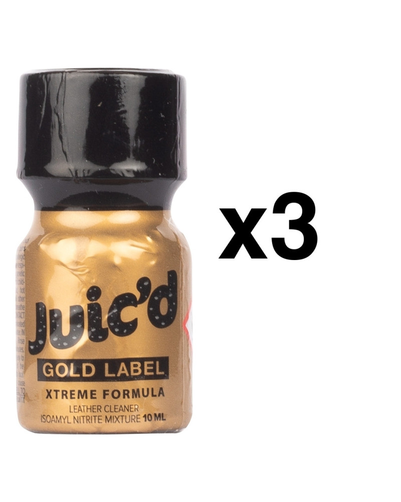JUIC'D GOLD LABEL 10ml x3 