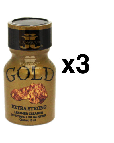 GOLD EXTRA STRONG 10ml x3 