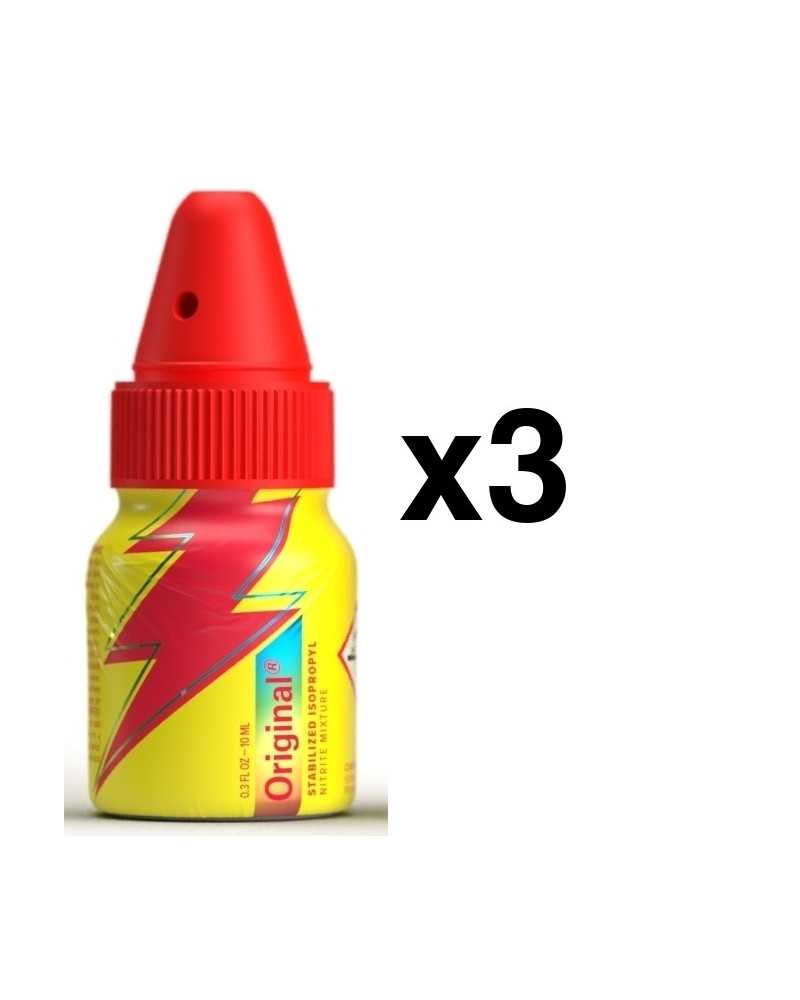 ORIGINAL 10ml + Bouchon Diffuseur x3 