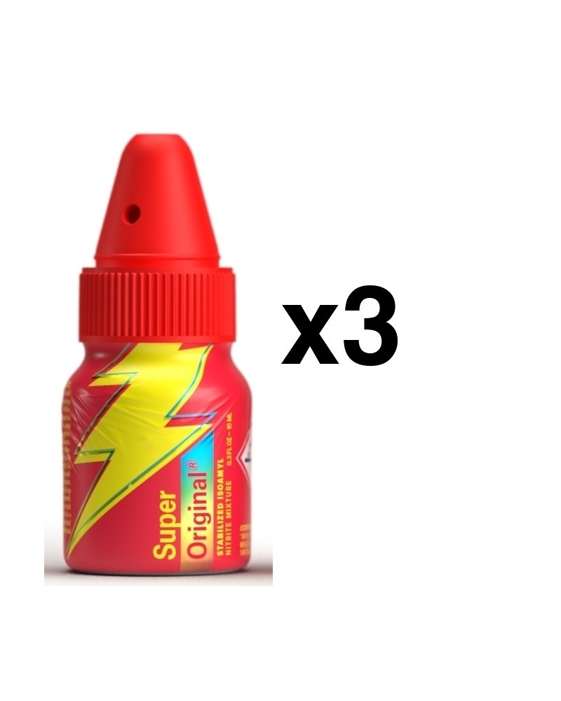 SUPER ORIGINAL 10ml + Bouchon Diffuseur x3 