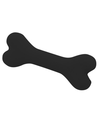 Os en silicone Bone Noir 