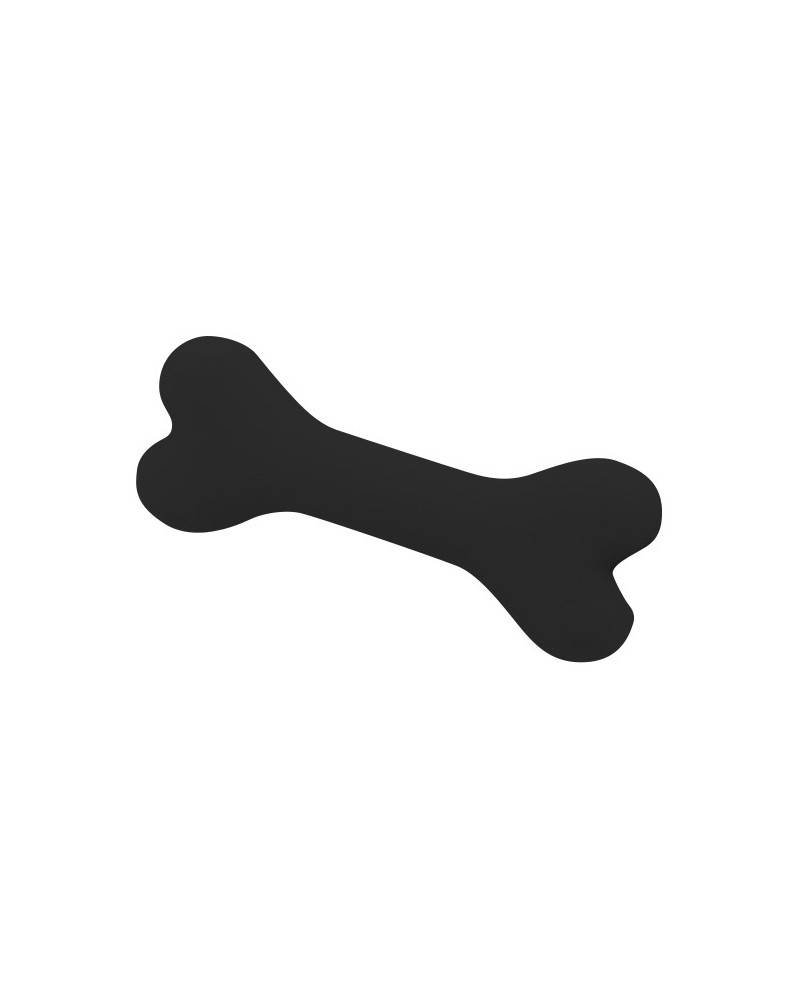 Os en silicone Bone Noir 