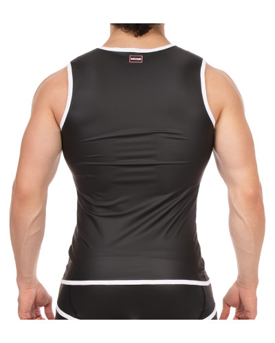 Veste sans manche Robin Noir-Blanc 