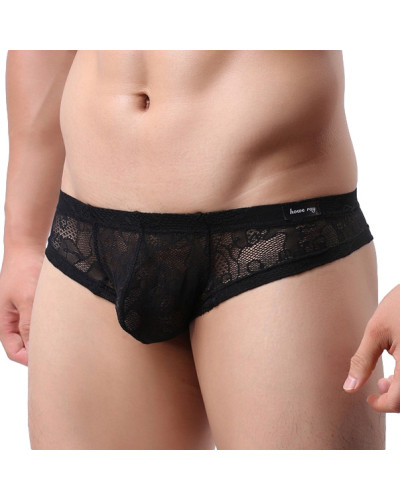 String en dentelle VERY LOW Noir 