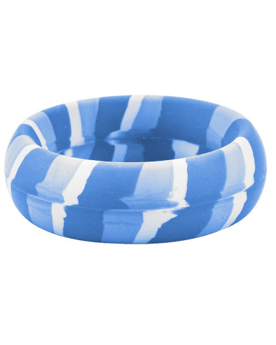 Pack 3 Cockrings Silimix Bleus 