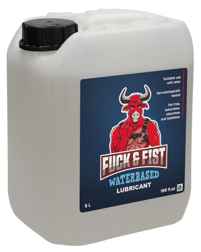Bidon Lubrifiant Fuck & Fist Water 5 Litres 