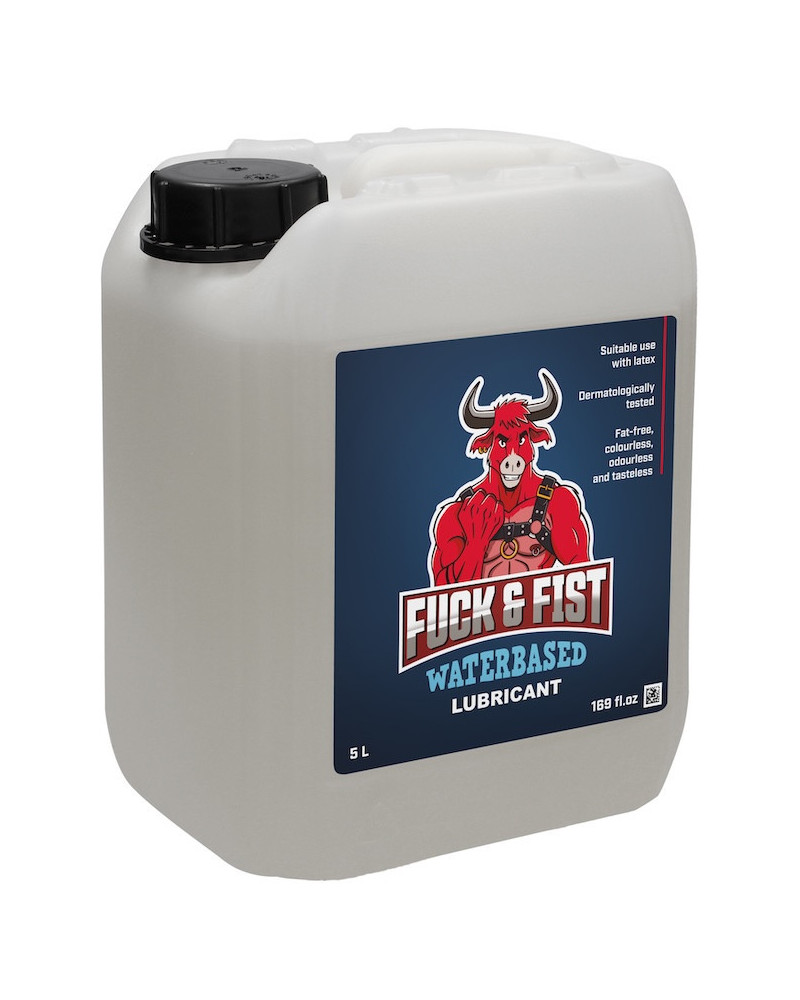 Bidon Lubrifiant Fuck & Fist Water 5 Litres 